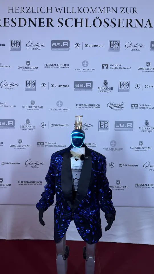 Ludwig II. von Robotollern beim Empfang der Dresdner Schlössernacht 2026 — Einsätze ab 2.500 € zzgl. USt.